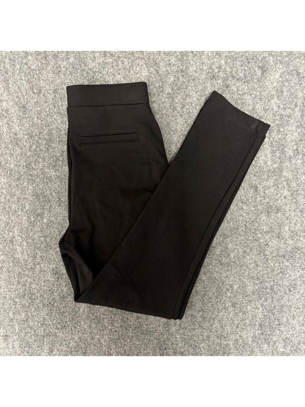 Worthington Black Leggings Womens XS Slim Pull-On High Rise Stretch Pants NEW